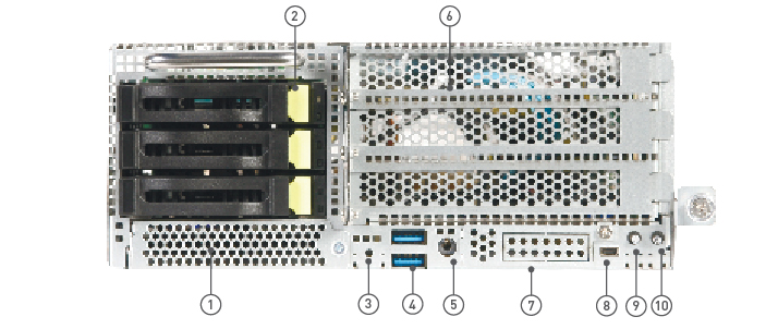 Модуль процессорный СХД-МПК-ПМ 2U